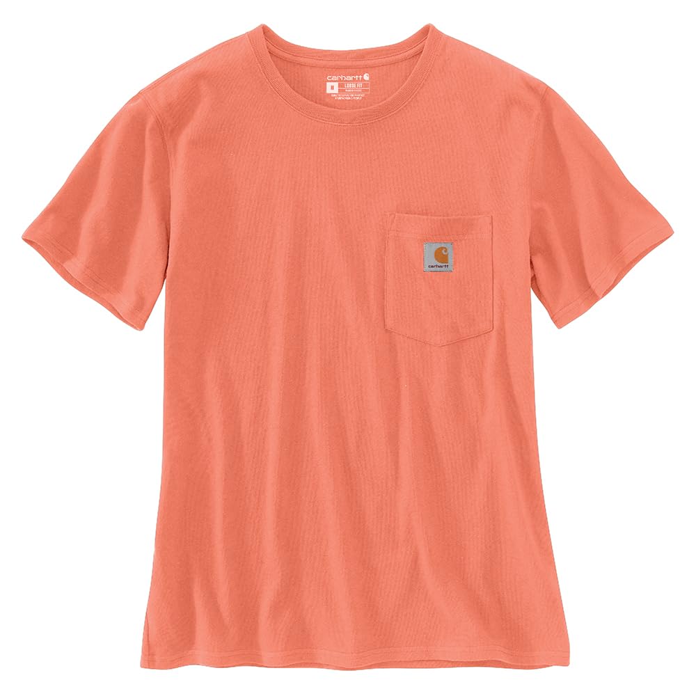 Carhartt Women's Loose Fit Heavyweight Short-Sleeve Pocket T-Shirt Closeout