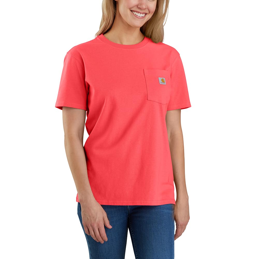 Carhartt Women's Loose Fit Heavyweight Short-Sleeve Pocket T-Shirt Closeout