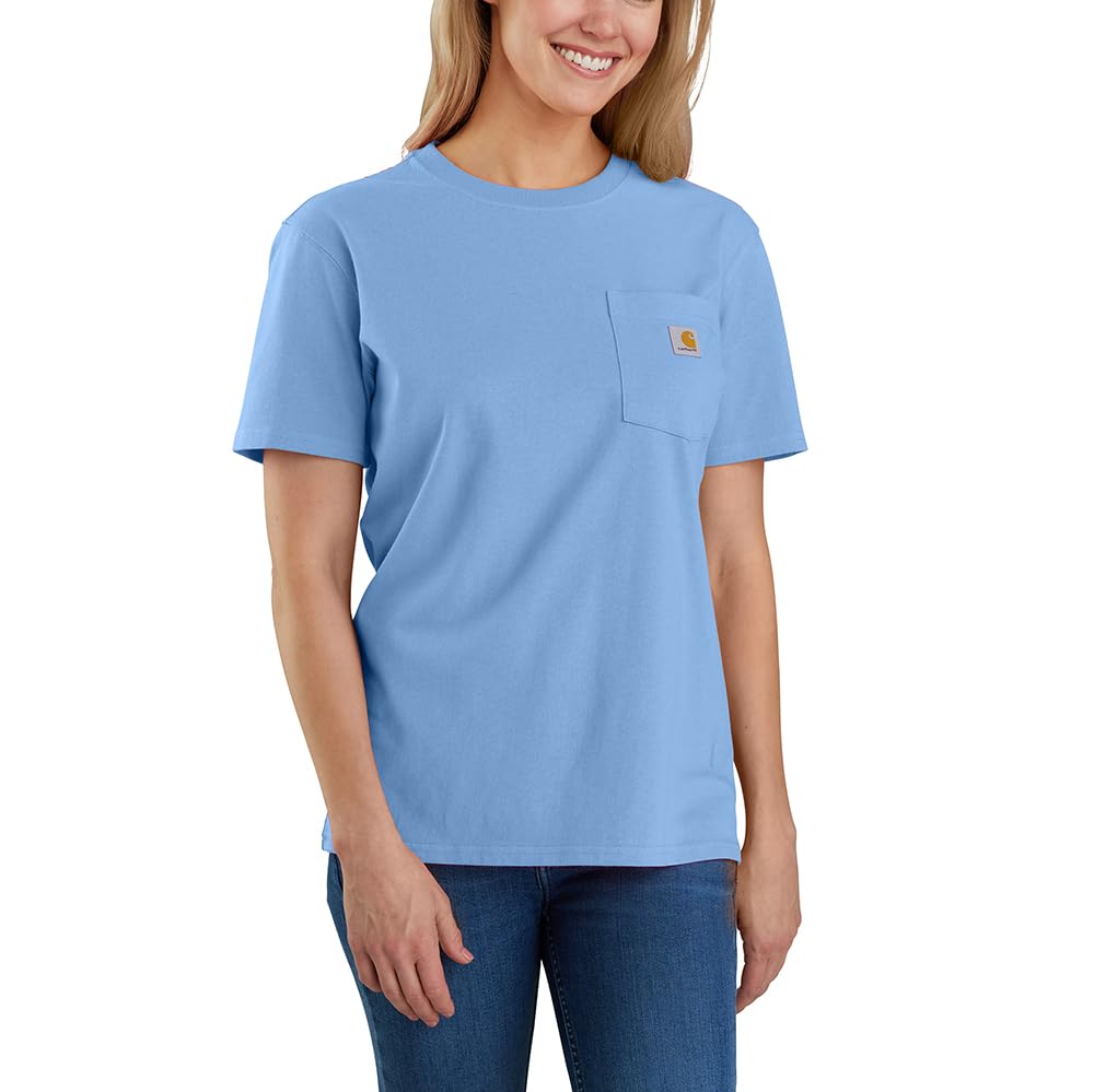 Carhartt Women's Loose Fit Heavyweight Short-Sleeve Pocket T-Shirt Closeout