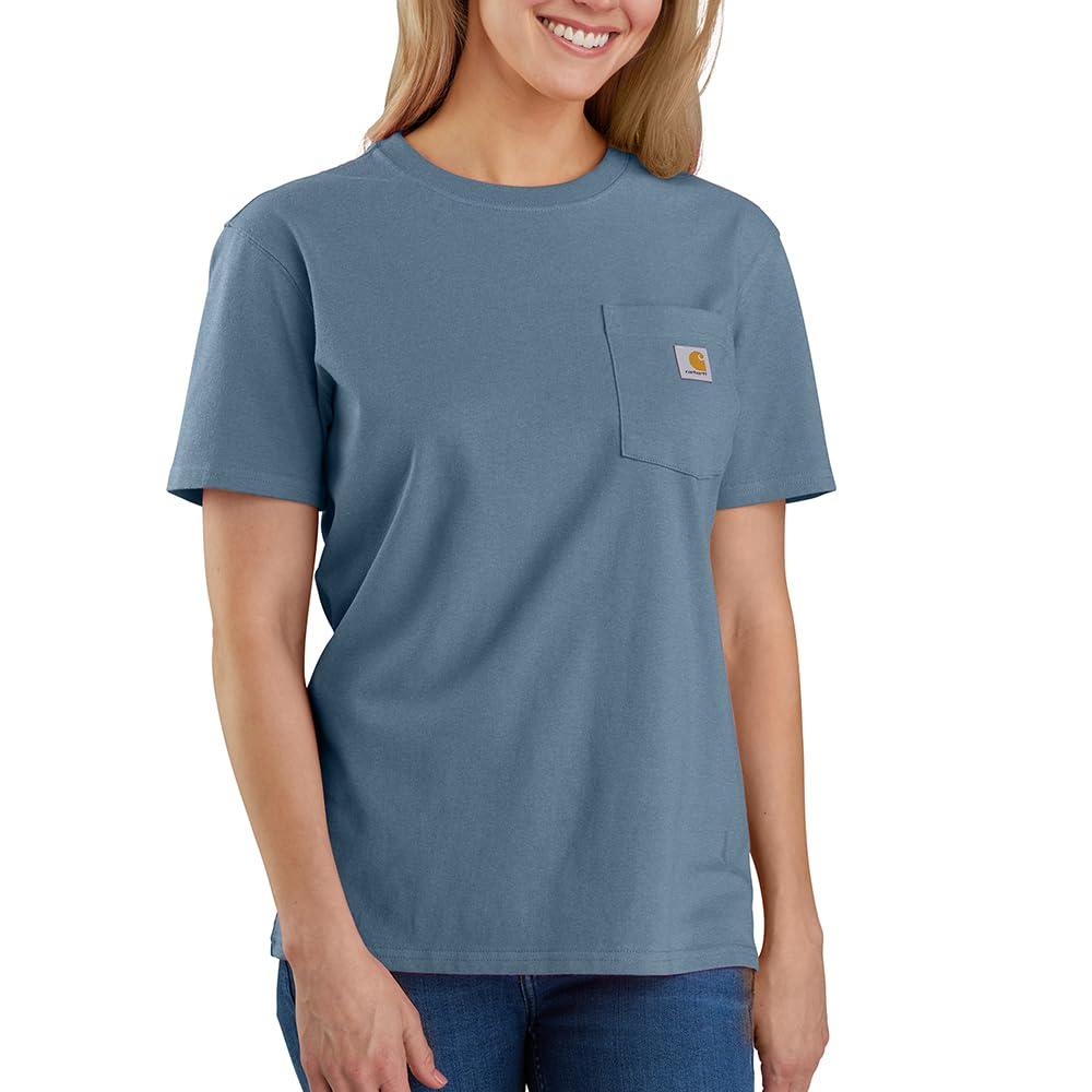 Carhartt Women's Loose Fit Heavyweight Short-Sleeve Pocket T-Shirt Closeout