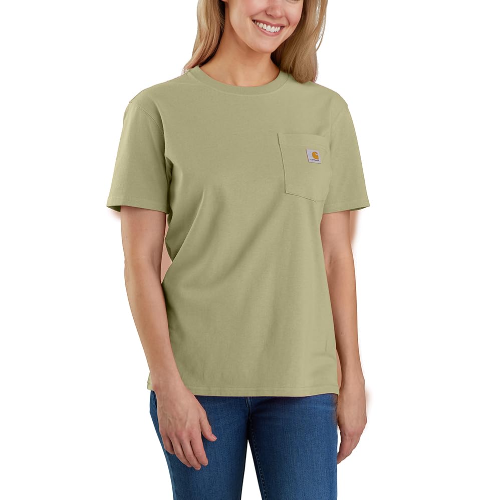 Carhartt Women's Loose Fit Heavyweight Short-Sleeve Pocket T-Shirt Closeout
