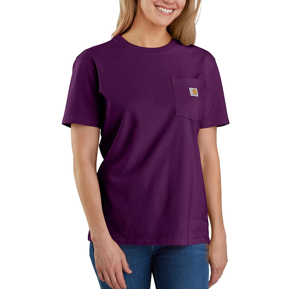 Carhartt Women's Loose Fit Heavyweight Short-Sleeve Pocket T-Shirt Closeout