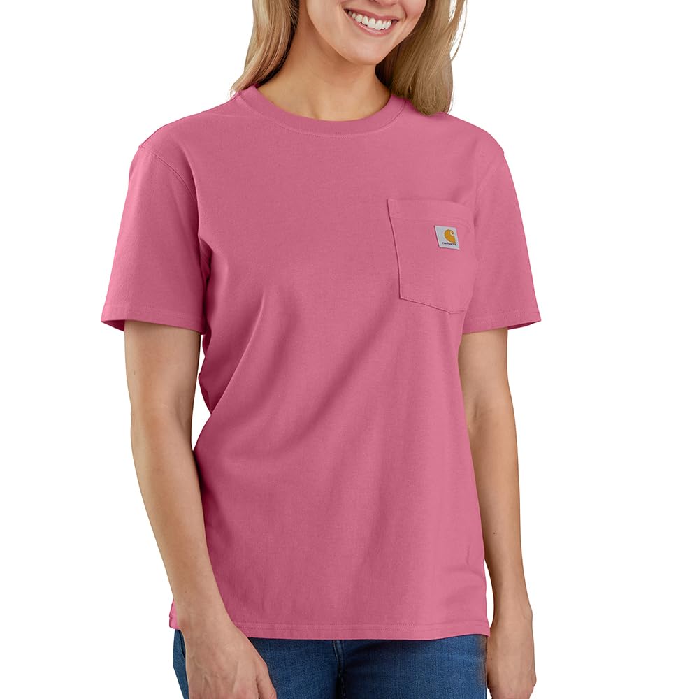 Carhartt Women's Loose Fit Heavyweight Short-Sleeve Pocket T-Shirt Closeout