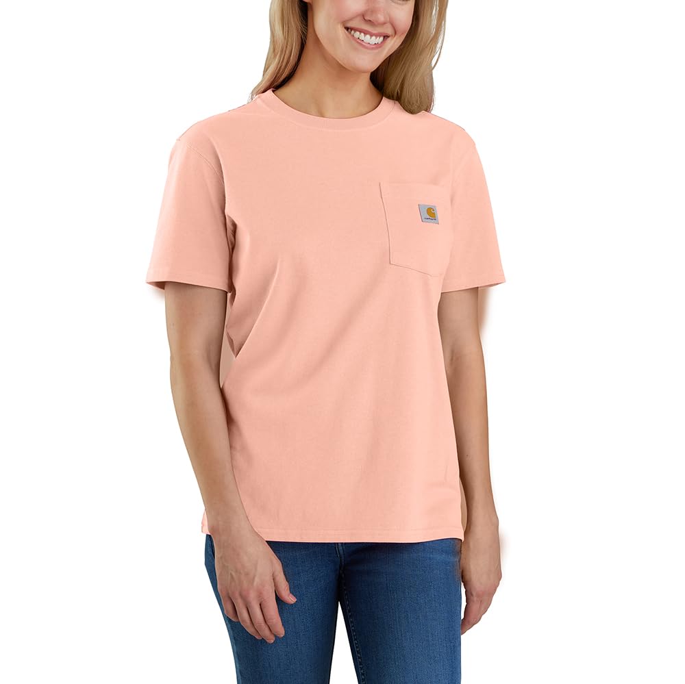 Carhartt Women's Loose Fit Heavyweight Short-Sleeve Pocket T-Shirt Closeout