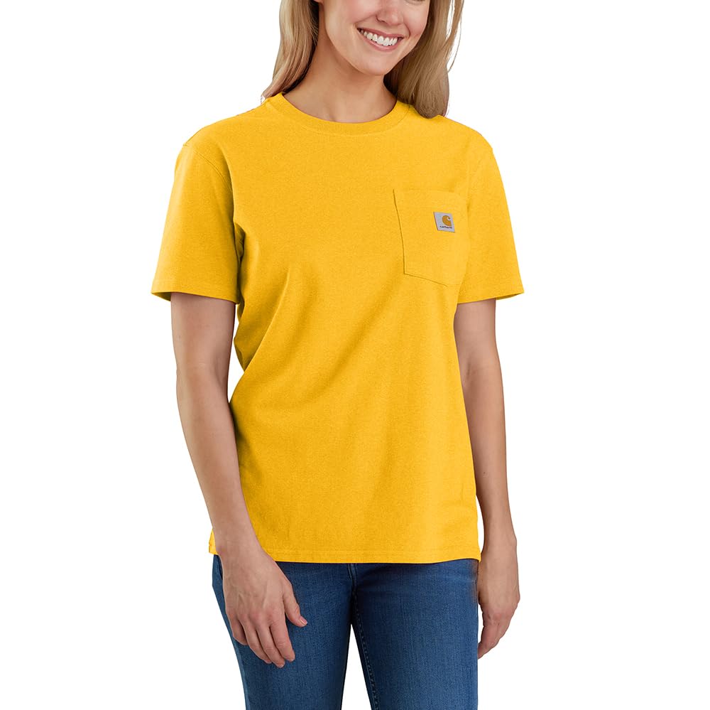 Carhartt Women's Loose Fit Heavyweight Short-Sleeve Pocket T-Shirt Closeout