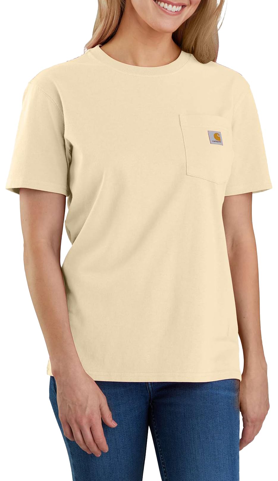 Carhartt Women's Loose Fit Heavyweight Short-Sleeve Pocket T-Shirt Closeout