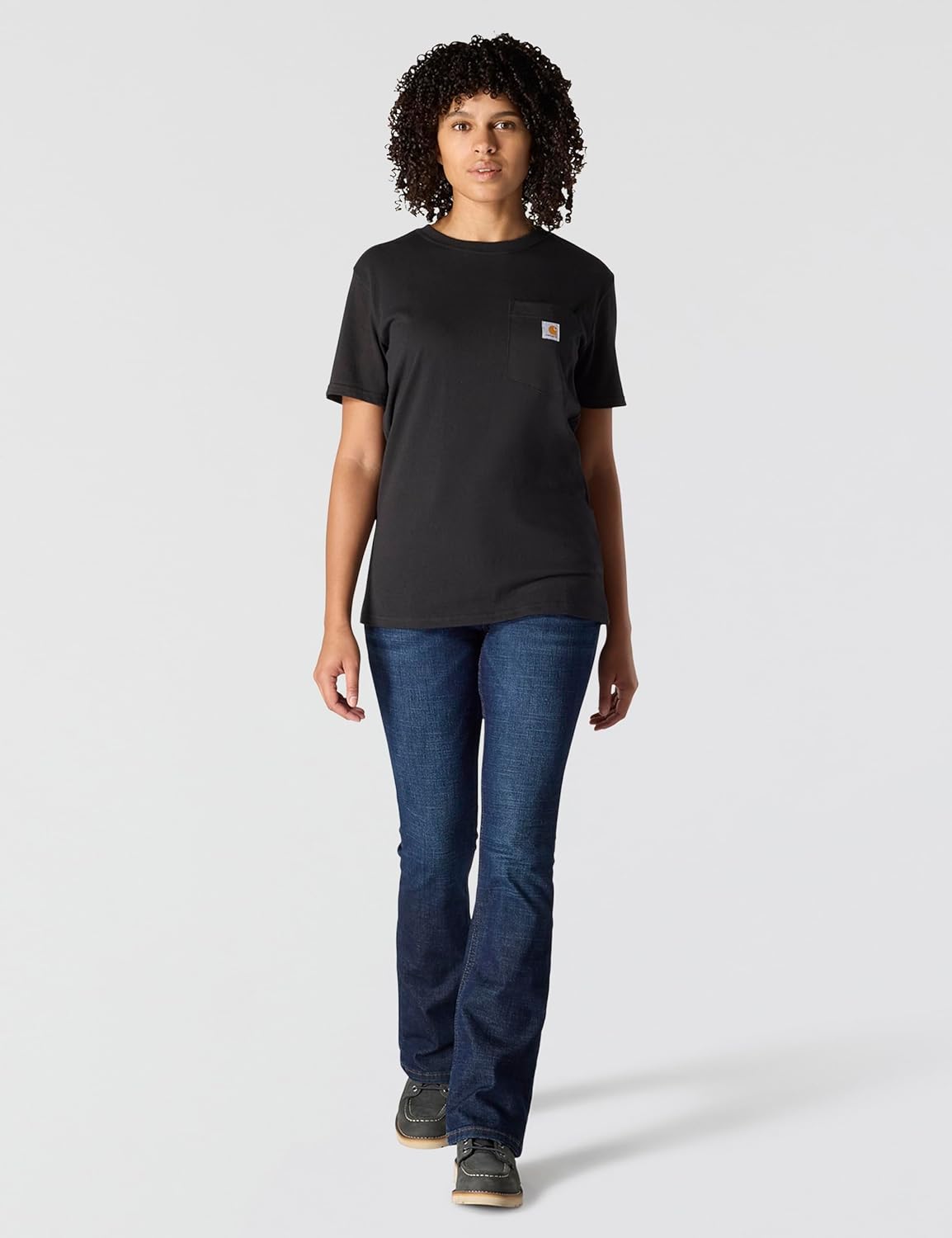 Carhartt Women's Iconic WK87 Pocket T-Shirt