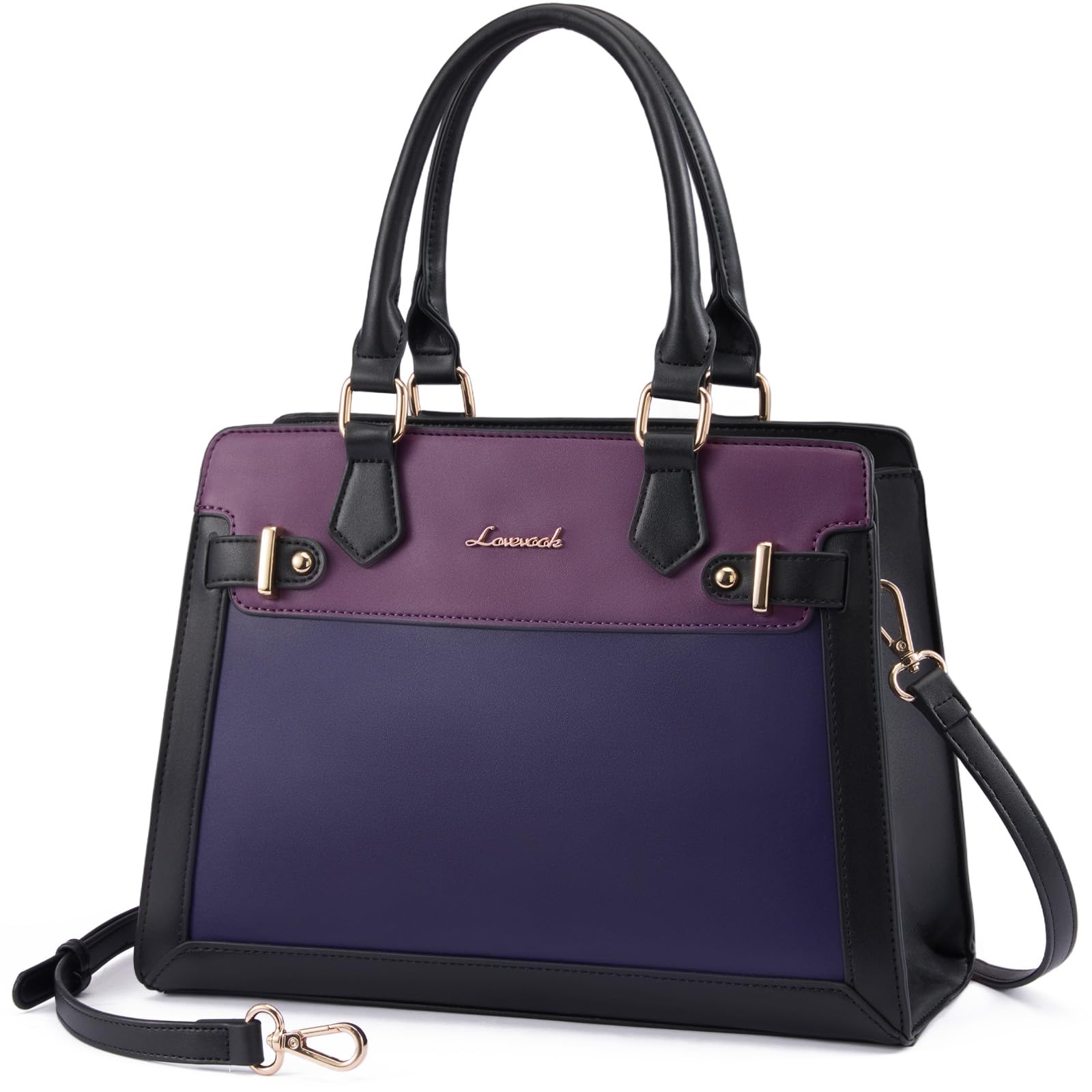 LOVEVOOK Purses and Handbags for Women, Tote Shoulder Bag Satchel Purse and PU Leather Top Handle for ladies