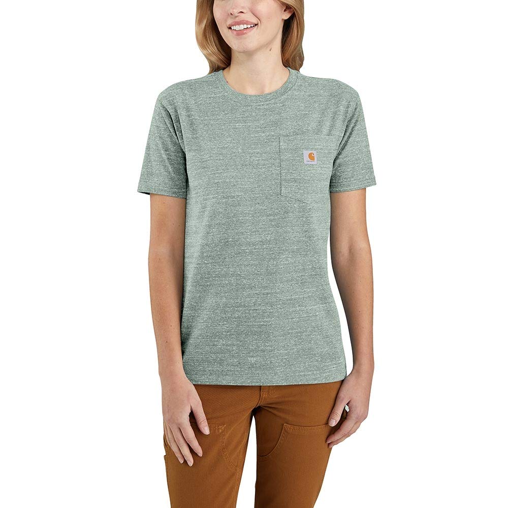 Carhartt Women's Loose Fit Heavyweight Short-Sleeve Pocket T-Shirt Closeout