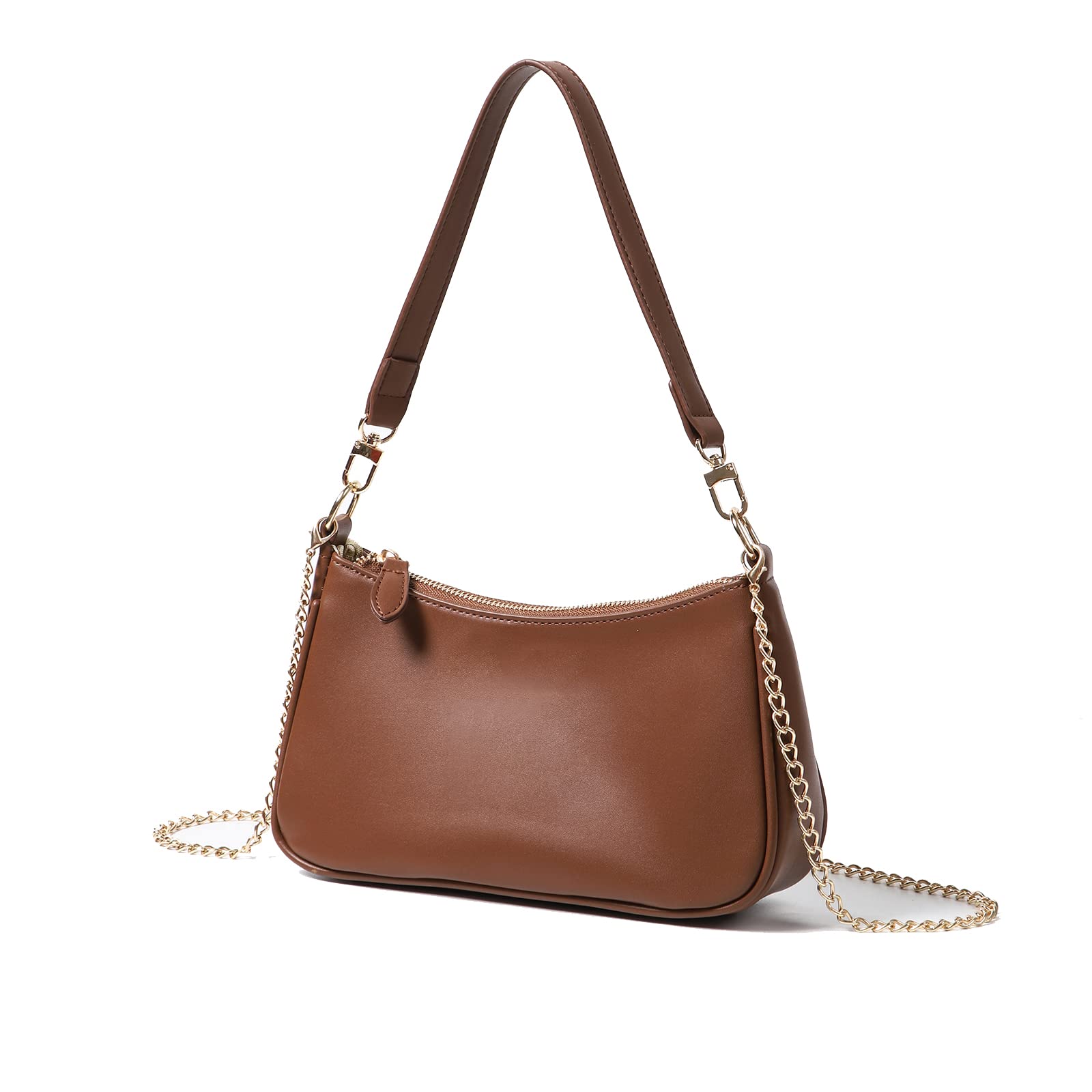 VODIU Clutch Tote Handbags with 2 Removable Straps and Zipper Closure Crossbody Bags Shoulder Purse Handbag for Women