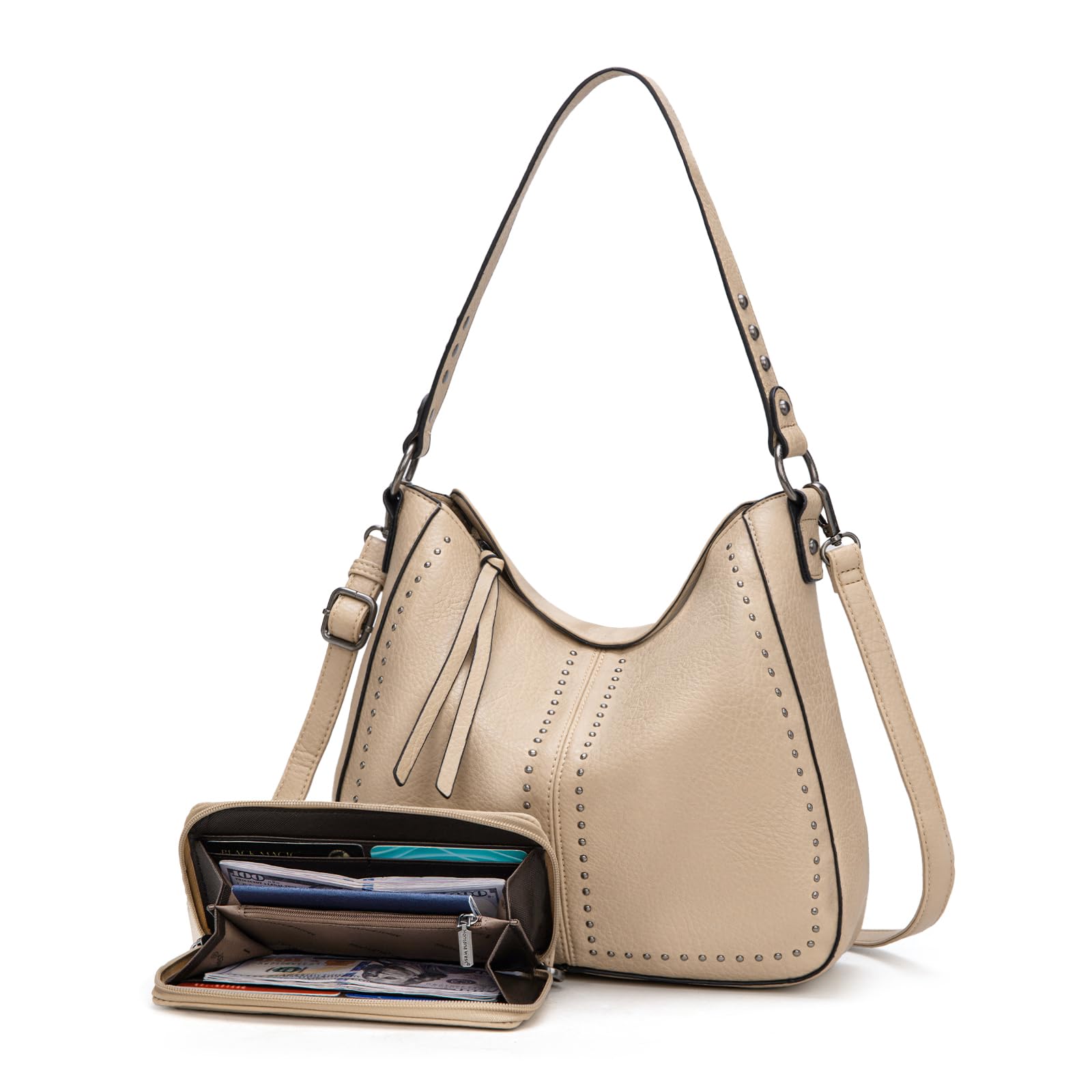 Montana West Hobo Bag for Women Crossbody Purse and Handbags Ladies Chic Shoulder Bags