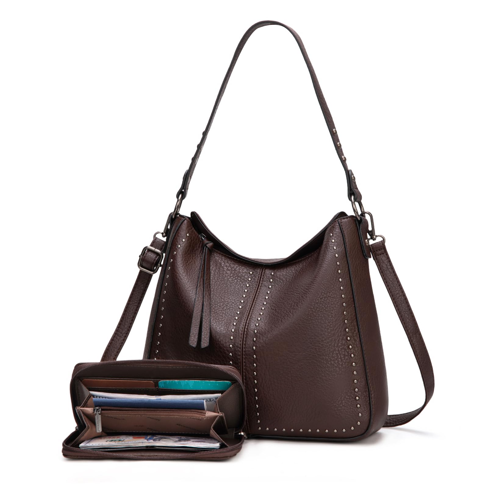 Montana West Hobo Bag for Women Crossbody Purse and Handbags Ladies Chic Shoulder Bags