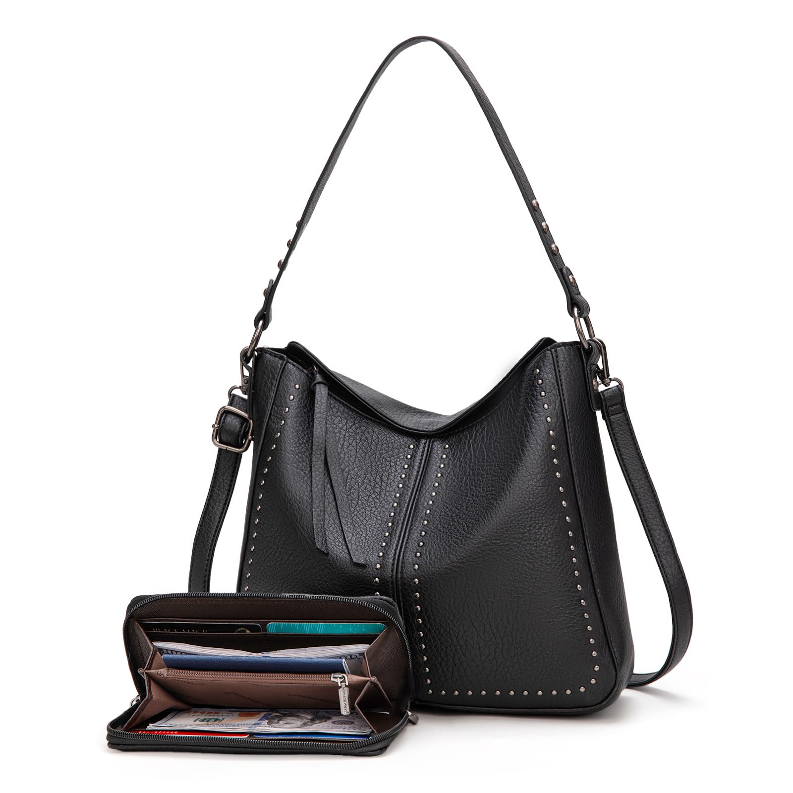 Montana West Hobo Bag for Women Crossbody Purse and Handbags Ladies Chic Shoulder Bags
