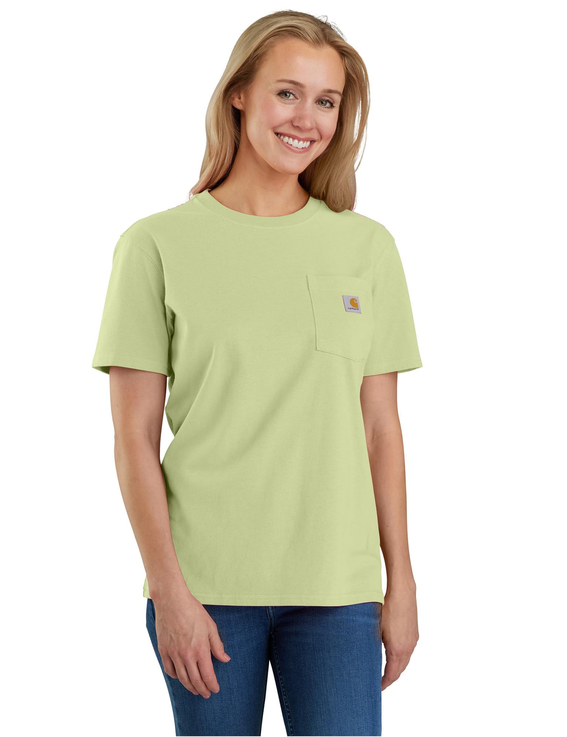 Carhartt Women's Loose Fit Heavyweight Short-Sleeve Pocket T-Shirt Closeout