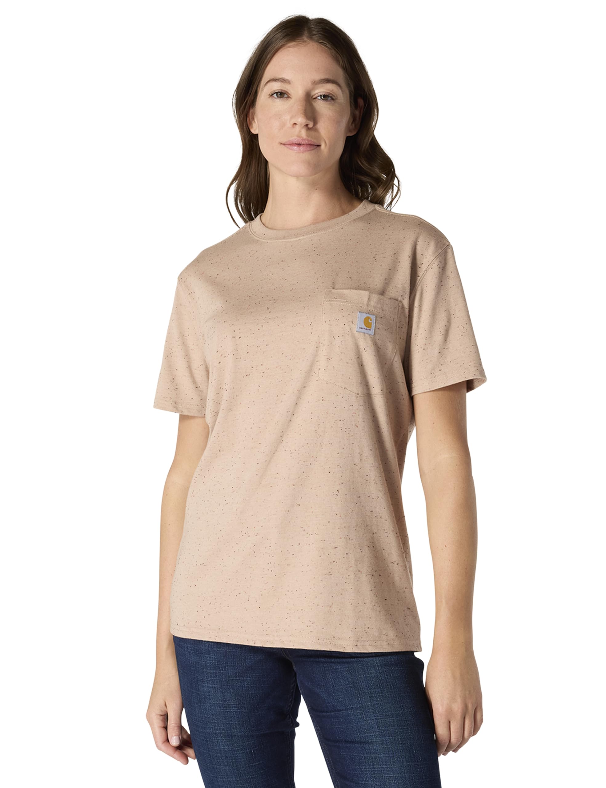 Carhartt Women's Loose Fit Heavyweight Short-Sleeve Pocket T-Shirt Closeout