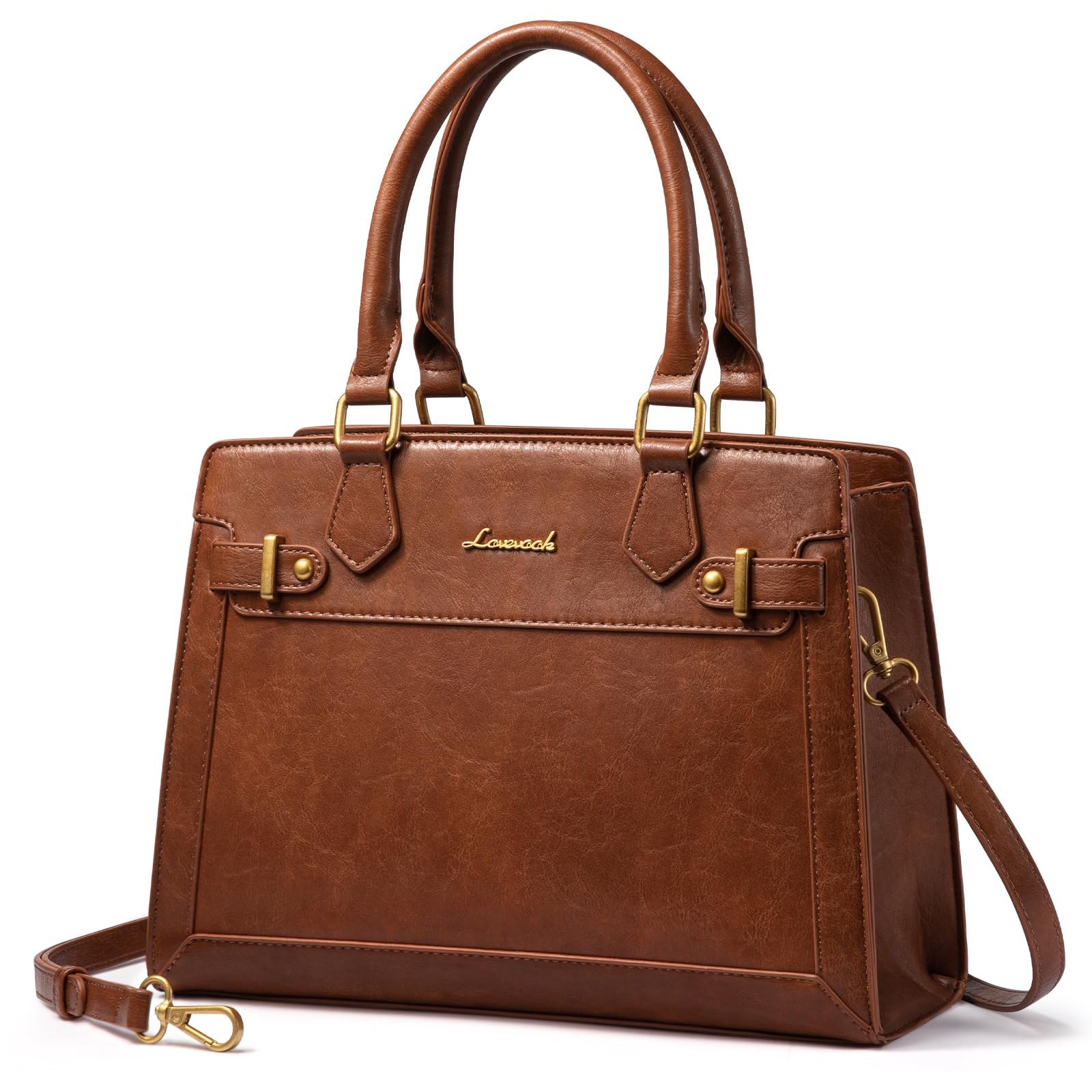 LOVEVOOK Purses and Handbags for Women, Tote Shoulder Bag Satchel Purse and PU Leather Top Handle for ladies
