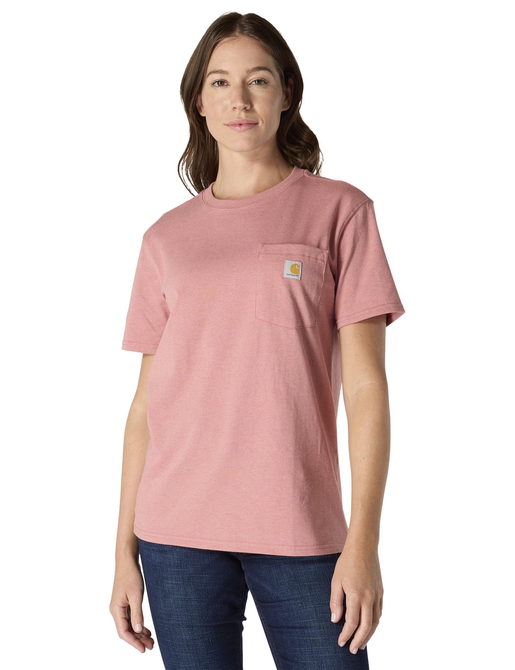 Carhartt Women's Iconic WK87 Pocket T-Shirt