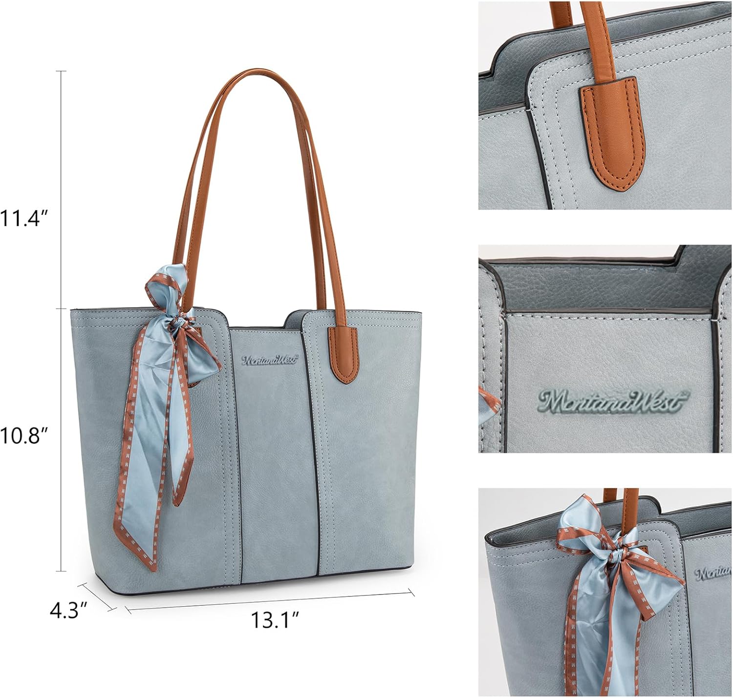 Montana West Tote Bags for Women Top Handle Satchel Purses