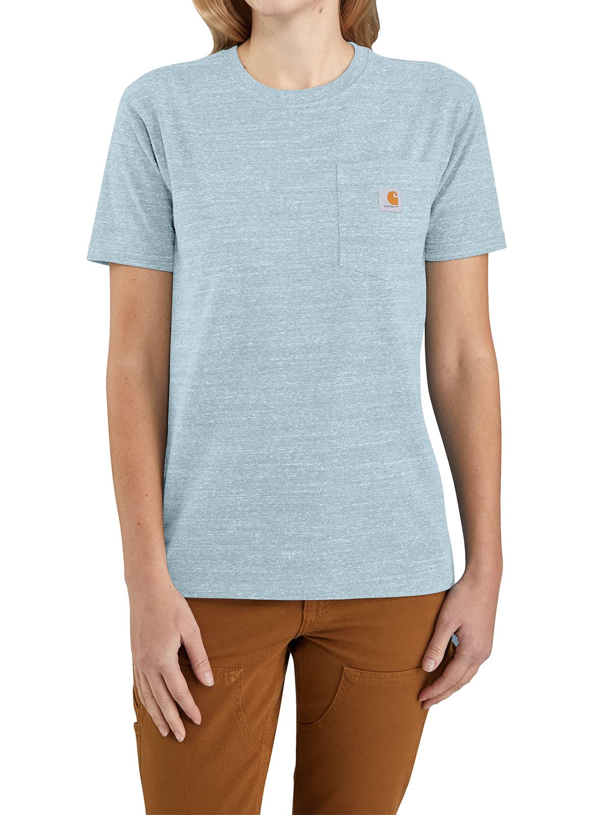 Carhartt Women's Loose Fit Heavyweight Short-Sleeve Pocket T-Shirt Closeout