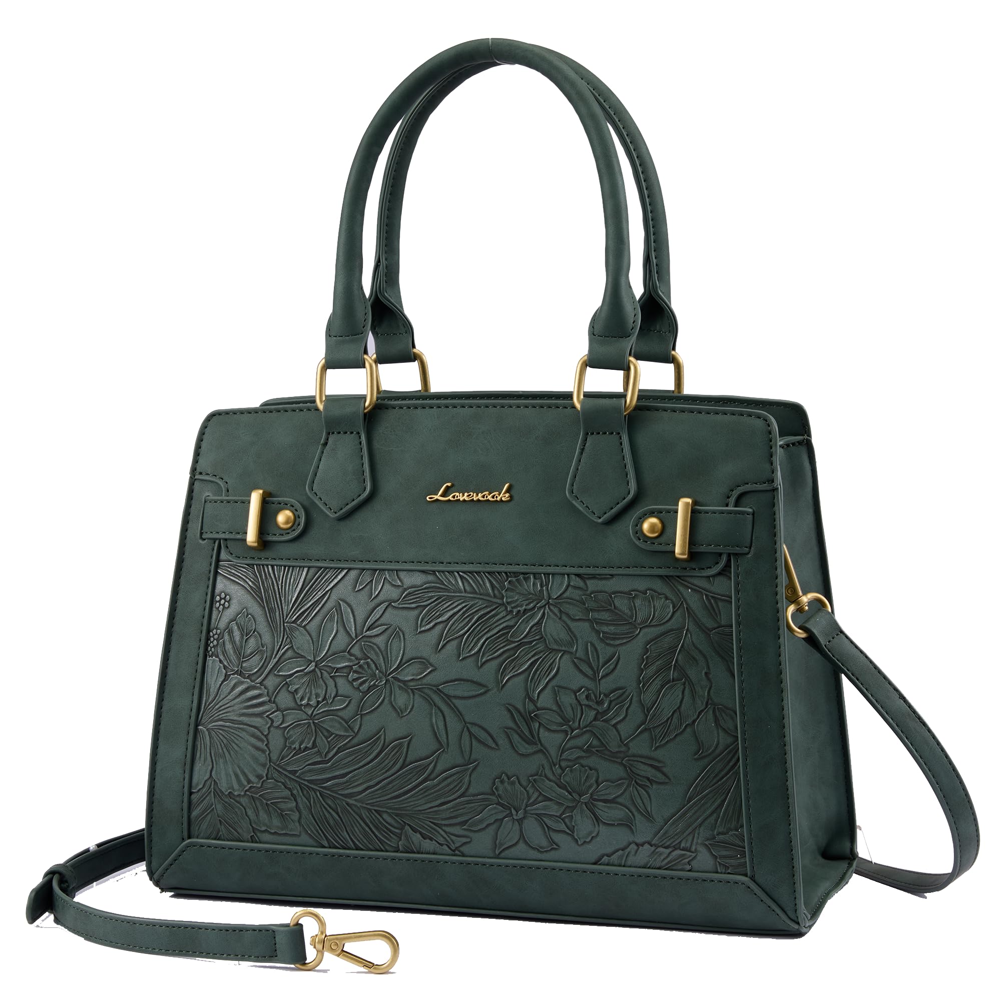LOVEVOOK Purses and Handbags for Women, Tote Shoulder Bag Satchel Purse and PU Leather Top Handle for ladies