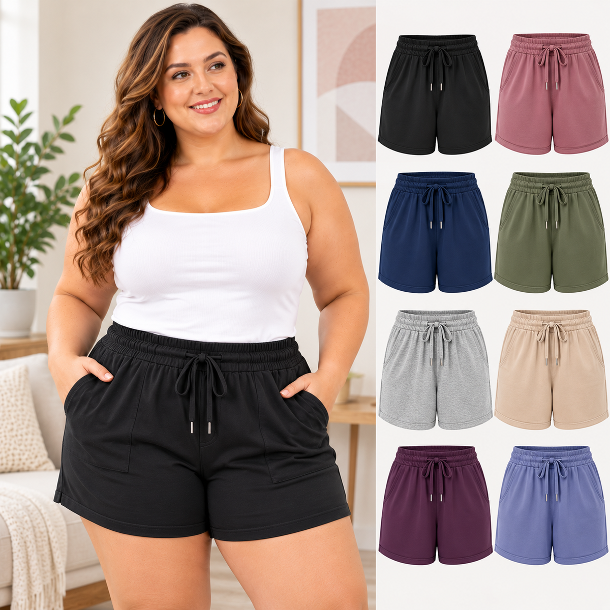Women’s Plus Size Shorts
