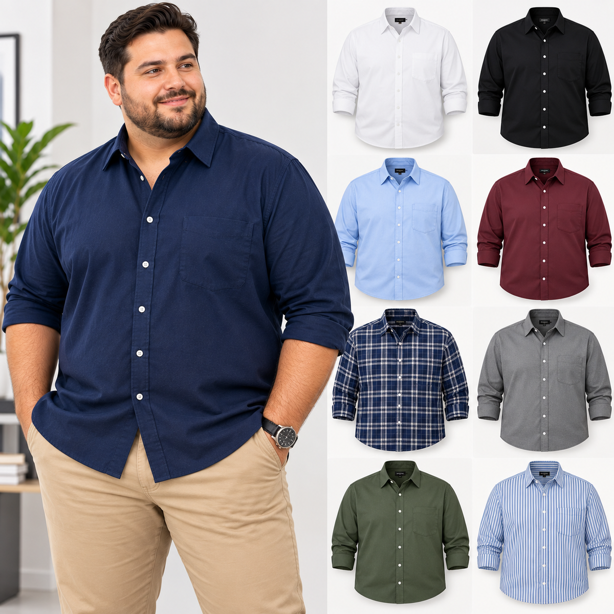 Men’s Plus Size Shirts