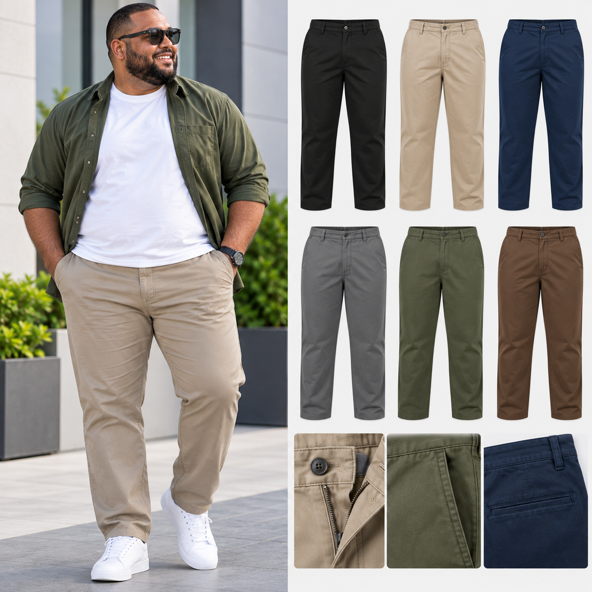 Men’s Plus Size Pants