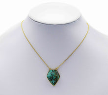 Load image into Gallery viewer, Gold Diamond Gemstone Pendant, Sku#LY03