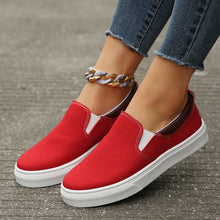 Load image into Gallery viewer, Women's Slip-On Flat Loafers | Color-Block Round Toe Casual Shoes