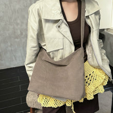 Load image into Gallery viewer, Matte Suede Bucket Bag