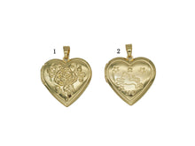 Load image into Gallery viewer, Lockets Heart with Rose Horse Pendant, Sku#FH188