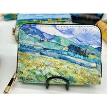 Load image into Gallery viewer, Van Gogh Art Cardholder Wallet | Anti-Magnetic Multi-Card Holder | Foldable PU Leather Card Case
