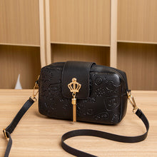 Load image into Gallery viewer, Women's Crossbody Phone Bag - Korean Style Embossed PU Leather Shoulder Bag