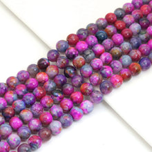 Load image into Gallery viewer, 12mm Galaxy Agate Round Smooth Beads, Sku#U1889
