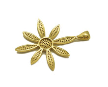 Load image into Gallery viewer, CZ Sunflower Charm, Sku#B158