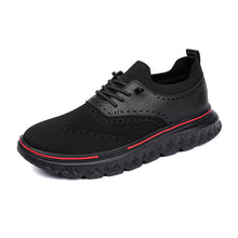 Load image into Gallery viewer, Men's Extra-Large Casual Sneakers – Breathable Microfiber Lace-Up Shoes | Sizes 39–48