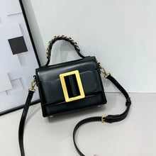 Load image into Gallery viewer, Women's Patent Leather Crossbody Bag - Sleek Compact Shoulder Bag with Adjustable Strap