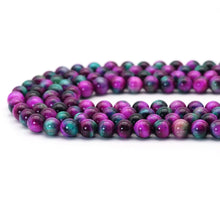 Load image into Gallery viewer, Exclusive!!! Top Quality Fuchsia Green Tiger Eye, Sku#UA308