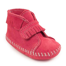 Load image into Gallery viewer, Minnetonka VELCRO Front Strap Bootie - Infants Moccasins