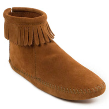 Load image into Gallery viewer, Minnetonka Back Zipper Softsole Boot - Womens Boots