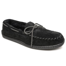 Load image into Gallery viewer, Minnetonka Sheepskin Hardsole Moc - Mens Slippers