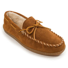 Load image into Gallery viewer, Minnetonka Pile Lined Hardsole Suede - Mens Slipper