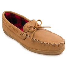 Load image into Gallery viewer, Minnetonka Moosehide Fleece Moc - Mens Slipper