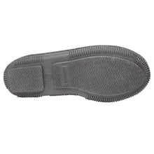 Load image into Gallery viewer, Minnetonka Pile Lined Hardsole Suede (Charcoal) - Children's Slipper