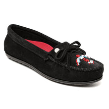 Load image into Gallery viewer, Minnetonka Thunderbird Animikii Hardsole Suede - Womens Moccasin
