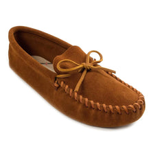 Load image into Gallery viewer, Minnetonka Leather Laced Softsole - Mens Moccasin