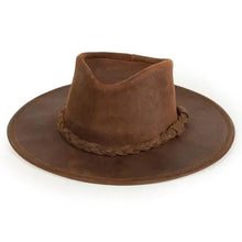 Load image into Gallery viewer, Minnetonka Outback - Leather Outback Hat
