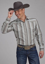 Load image into Gallery viewer, Roper 2114 Multi Stripe (Grey) - Men's Western Shirt