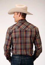Load image into Gallery viewer, Roper 1885 Multi Plaid (Brown) - Men's Western Shirt