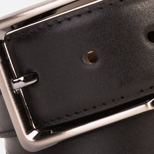 Load image into Gallery viewer, The Bogota Black Calfskin Belt